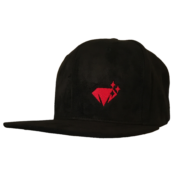 Richie Diamonds™ Micro Suede Flat Bill Snapback