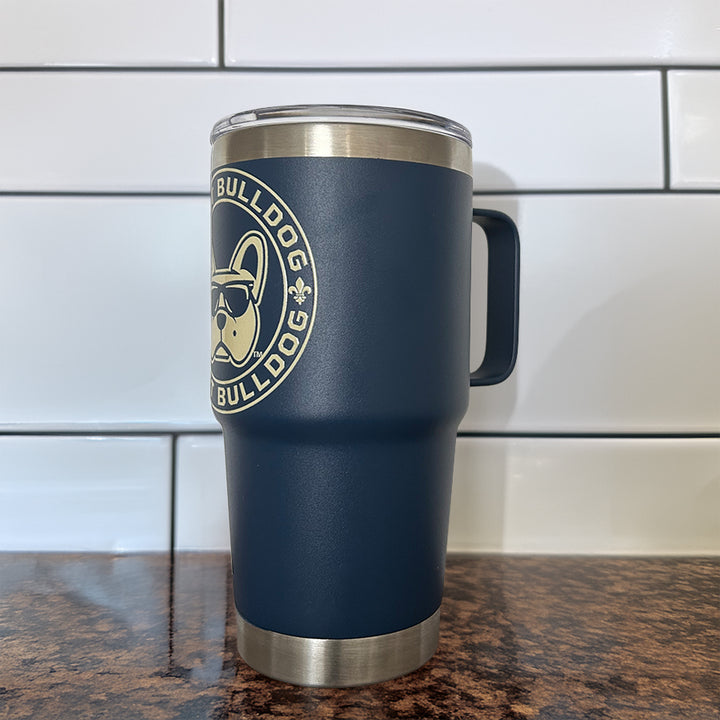 Velvet Bulldog™ 20oz Tumbler Mug Raised Ink Logo